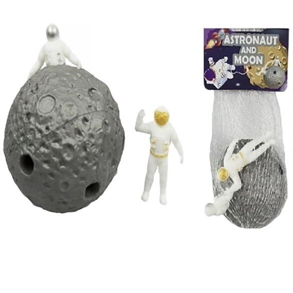 Jucarie Mingiuta Elastica  Astronaut Si Luna