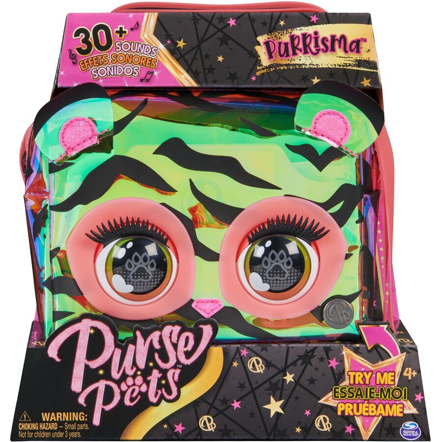 Jucarie Purse Pets Holographic Tiger
