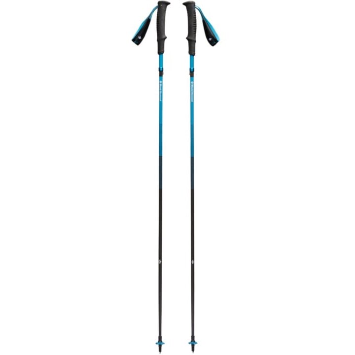 Oferte la Black Diamond Trekking Poles Distance Carbon Z (anthracite/blue, 1 pair, 120 cm)