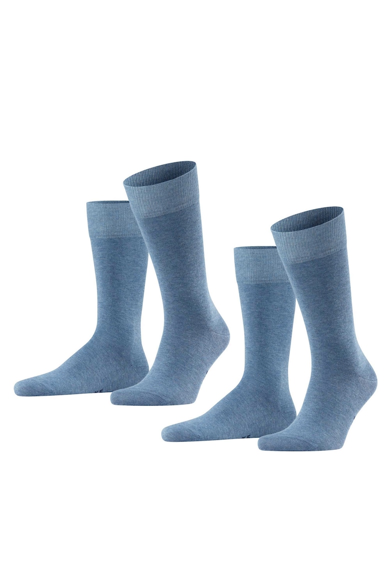 Set de sosete lungi Happy - 2 perechi - Albastru deschis