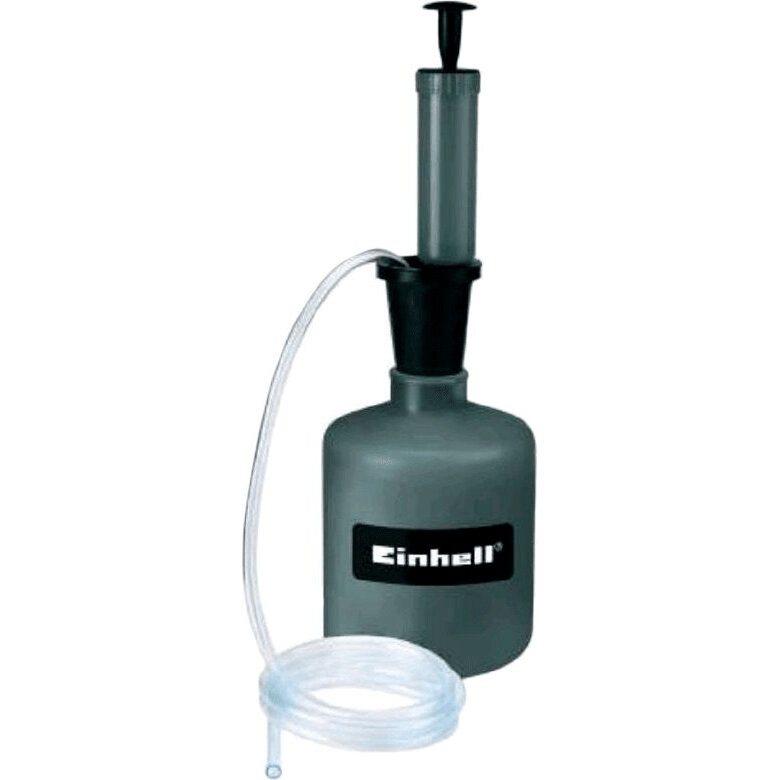 petrol and oil suction pump (grey/black)