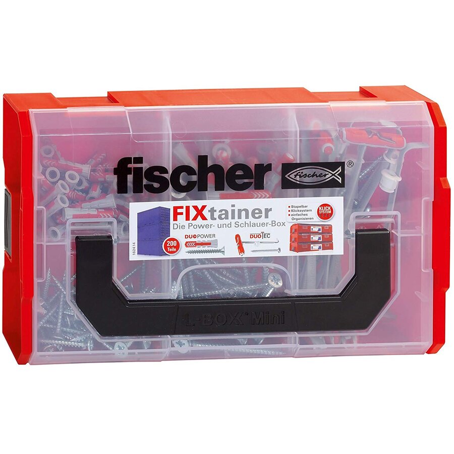 FIXtainer-DUOPOWER / DUOTEC - dowel - 200 pieces