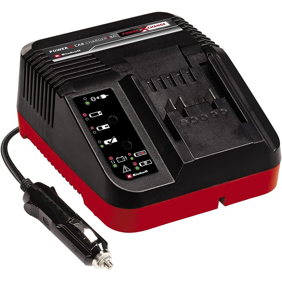Power X-Car Charger 3A, charger (black/red)