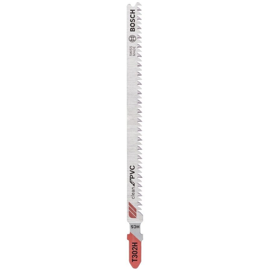 Bosch HCS jigsaw blade Clean for PVC T302H - 5-pack - 2608667448