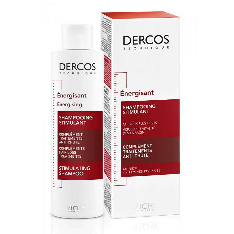 Vichy Sampon energizant impotriva caderii parului Dercos (Concentratie: Sampon, Gramaj: 400 ml Rezerva )
