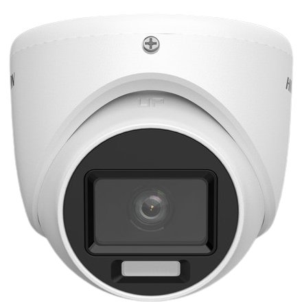 Camera 4in1 Turret Hikvision DS-2CE76U0T-LMF(2.8mm), 8MP (4K), lentila fixa 2.8mm, Smart Hybrid Light 30m IR / 20m lumina alba, IP67