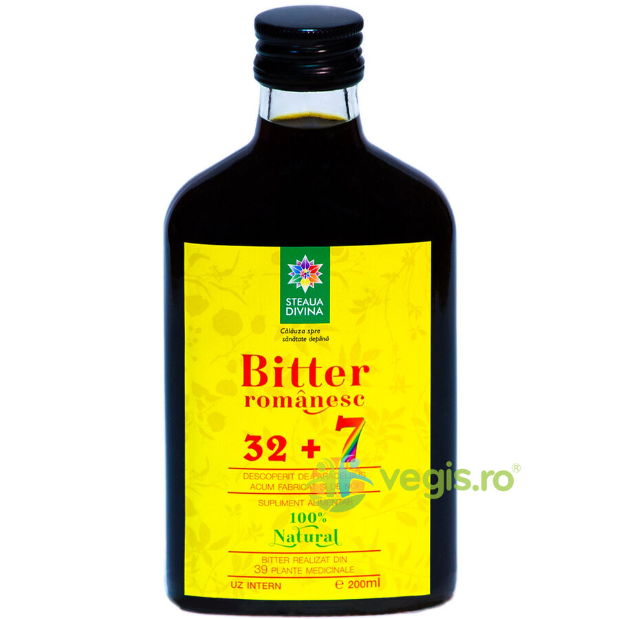 Bitter Romanesc 32+7 Plante Medicinale  200ml