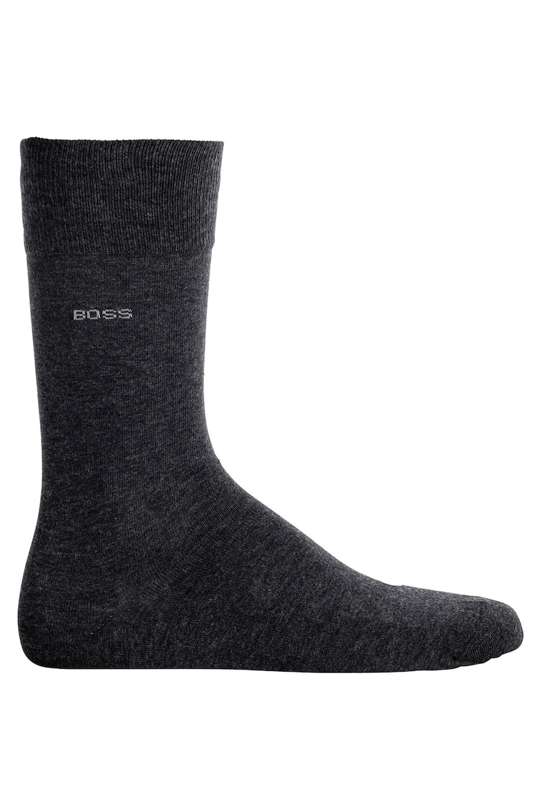Sosete lungi cu logo MArc RS 11705 - Gri antracit