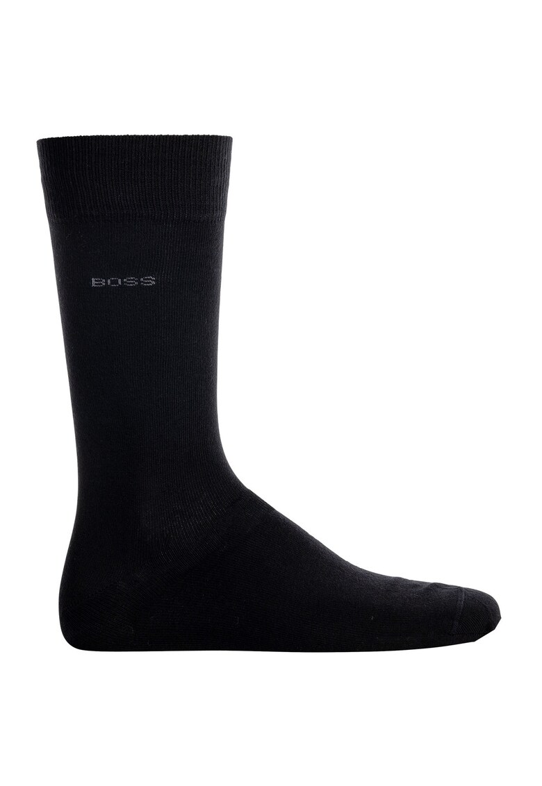 Sosete lungi cu logo MArc RS 11705 - Negru