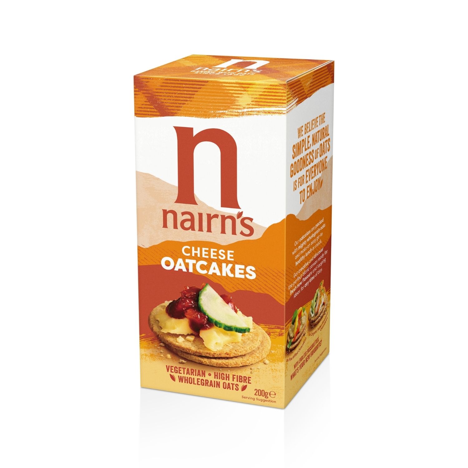 Painici din Ovaz cu Branza 200G Nairn's