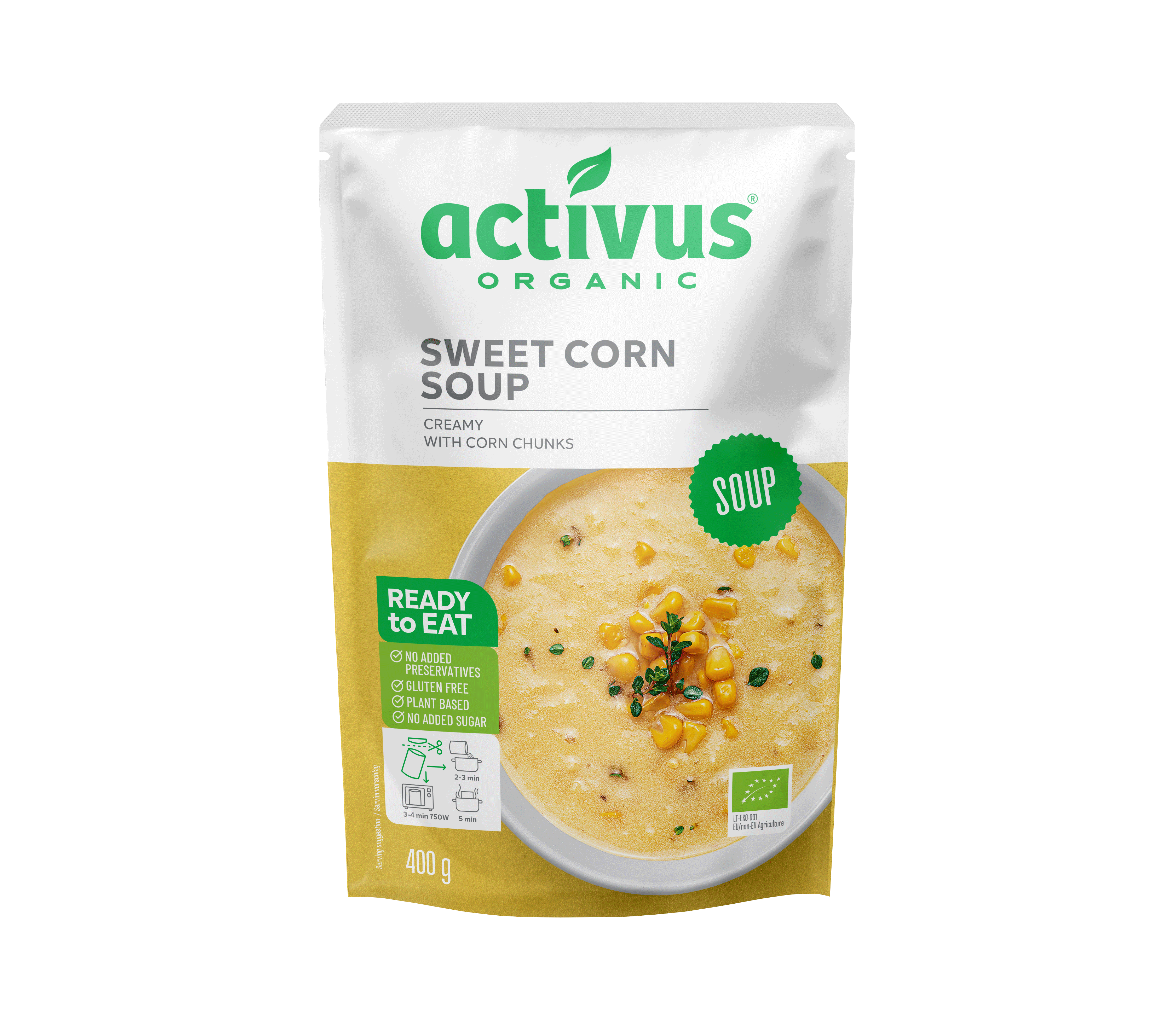 Supa BIO de Porumb Dulce 400G Activus