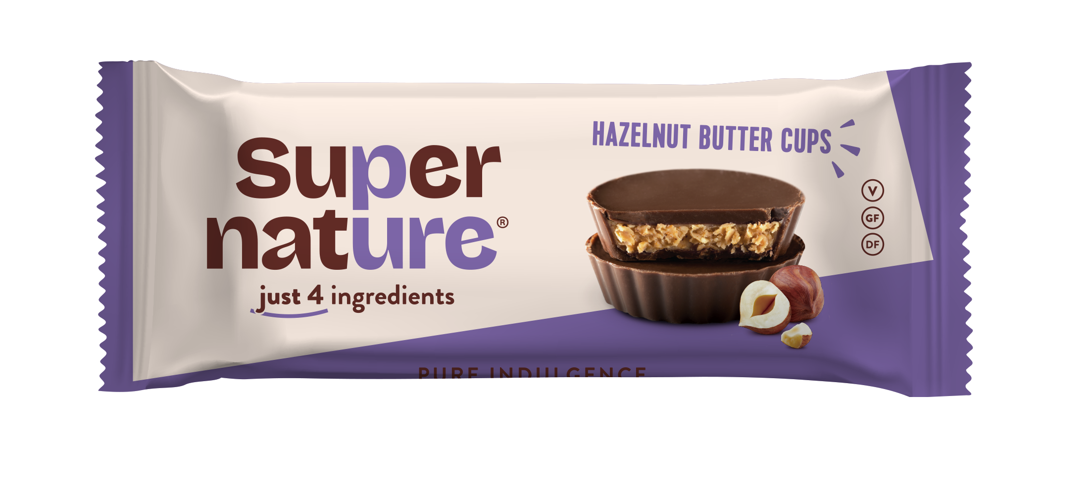 Ciocolata cu Unt de Alune de Padure Bio 34g Super Nature