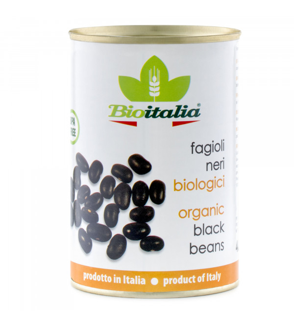 Fasole Neagra Bio 400g Bioitalia