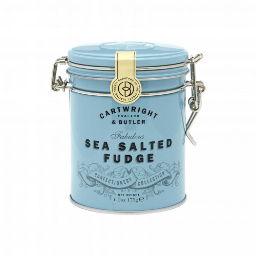 Caramele cu Sare de Mare in cutie metalica 175g Cartwright & Butler