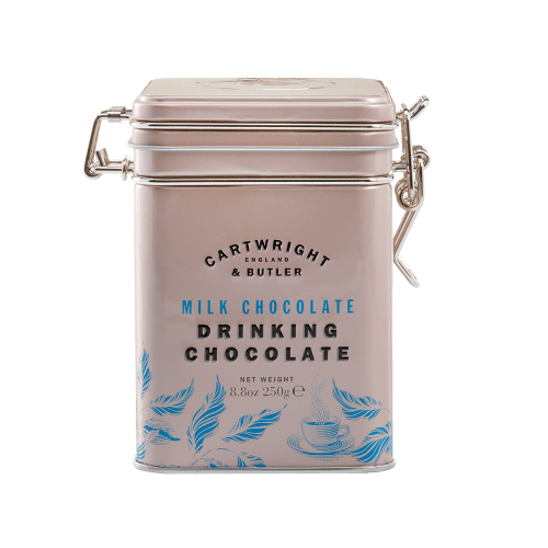 Fulgi de Ciocolata Calda cu Lapte in cutie metalica 250g Cartwright & Butler