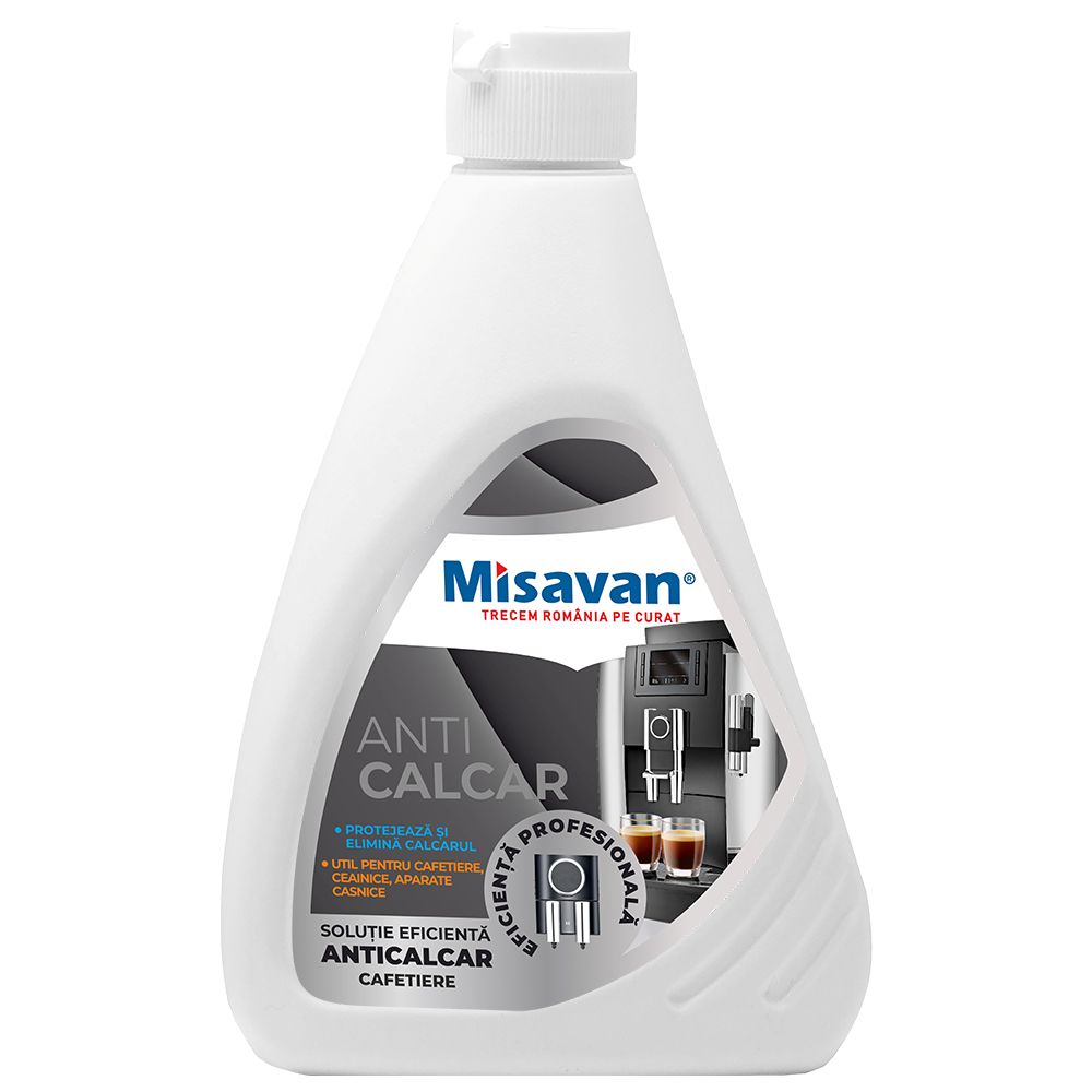 Solutie anticalcar pentru cafetiere Misavan, 500 ml