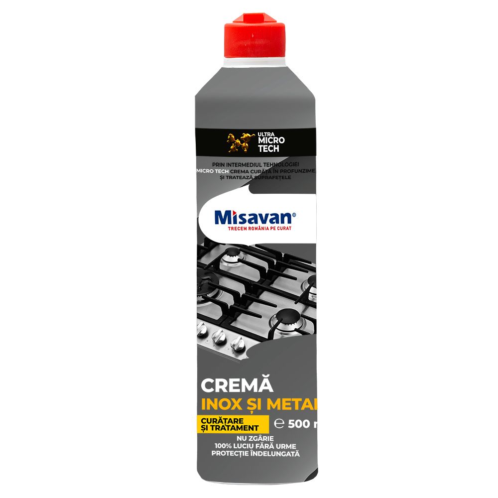 Crema tratament inox si metale Misavan, 500 ml
