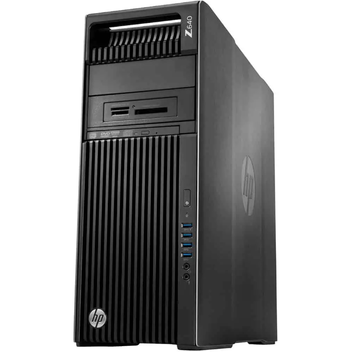 Sistem desktop Refurbished Z640 Intel Xeon E5-2660 32GB 256GB SSD + 2TB HDD Quadro K2000 Windows 10 Pro Black