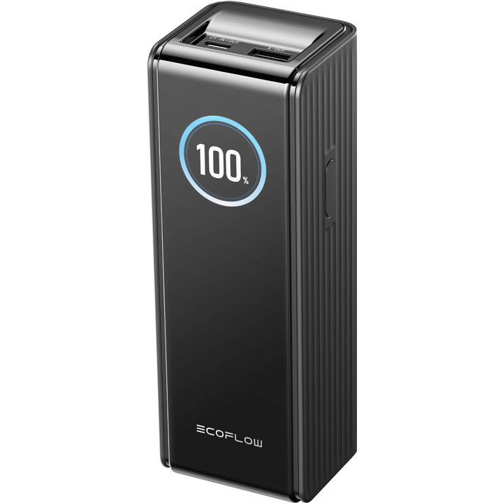 Acumulator Extern RAPID  25000mAh 170W TFT USB-C USB-A  Negru