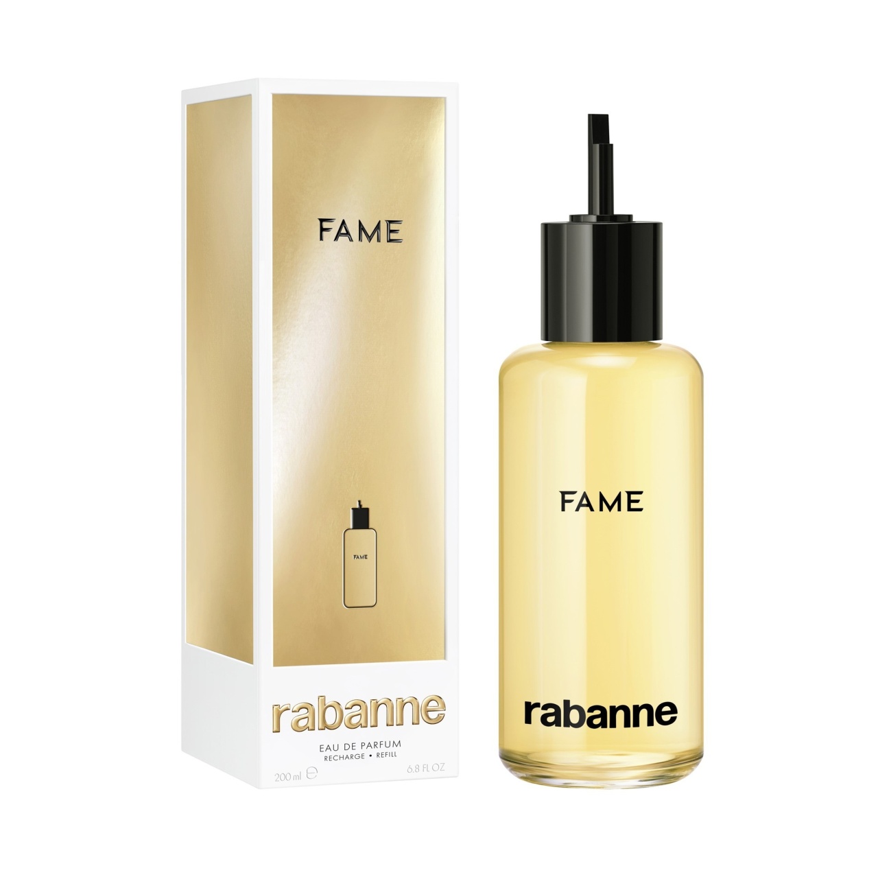 Paco Rabanne Fame, Apa de Parfum, Femei (Concentratie: Apa de Parfum, Gramaj: 200 ml Refill)
