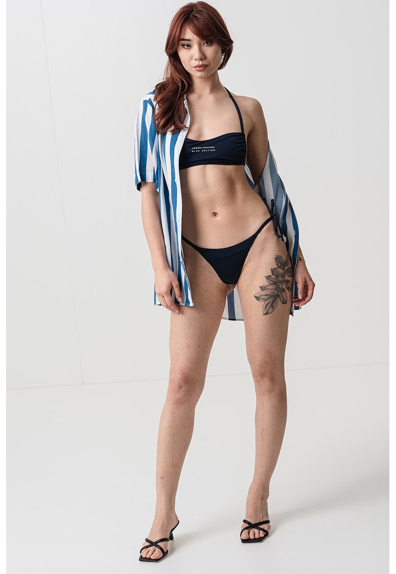 Oferte la Sutien de baie cu logo - Bleumarin