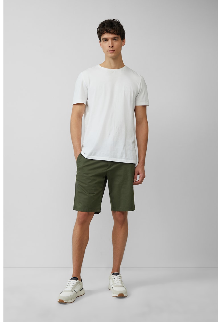 Blugi scurti chino - Verde inchis