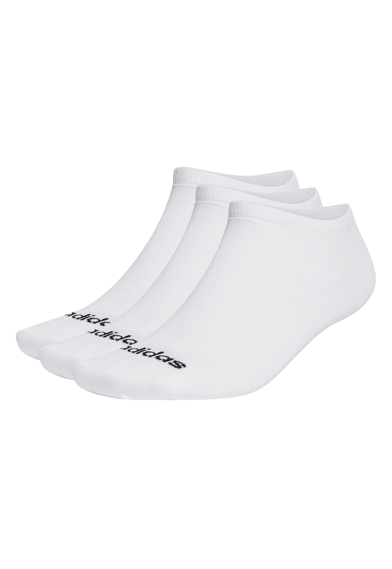 Set de sosete pana la glezna - unisex - 3 perechi - Alb
