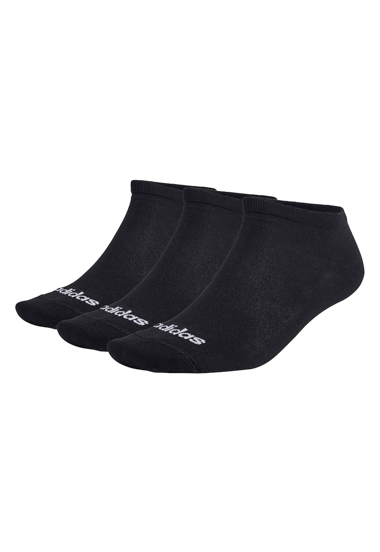 Set de sosete pana la glezna - unisex - 3 perechi - Negru