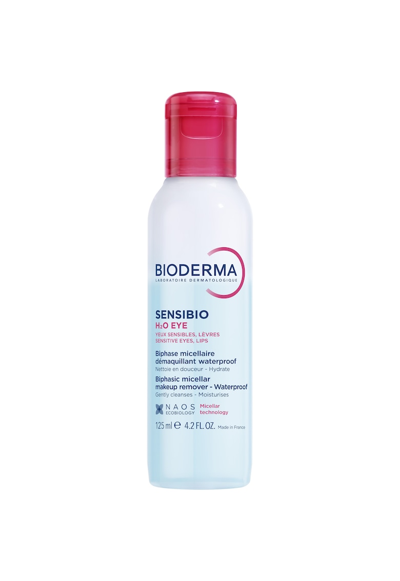 Apa micelara bifazica  Sensibio H2O Eye - 125 ml