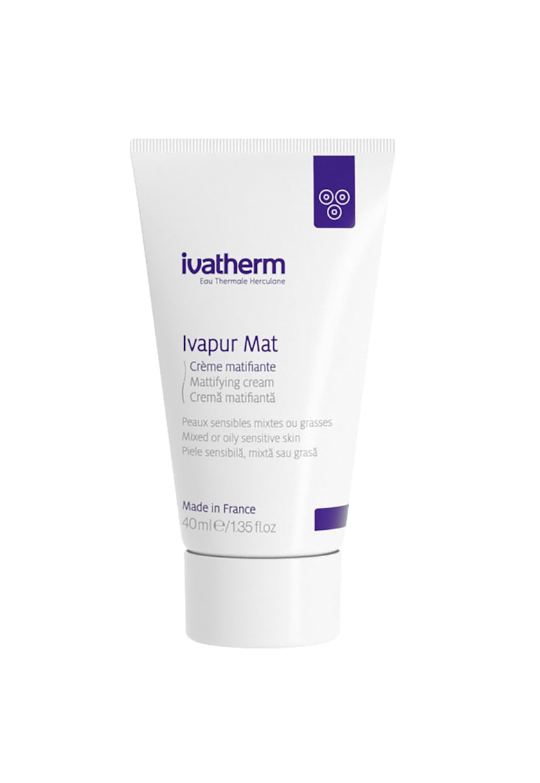 Crema hidratanta si matifianta Ivapur Mat -  pentru ten mix sau gras 40 ml
