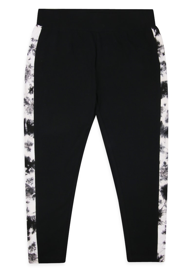 Pantaloni de trening cu talie elastica - Negru