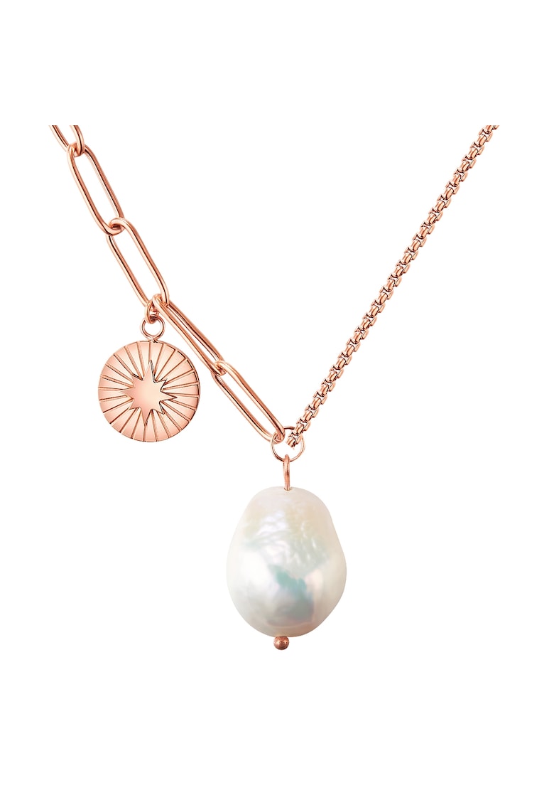 Colier placat cu aur de 18K - Auriu rose