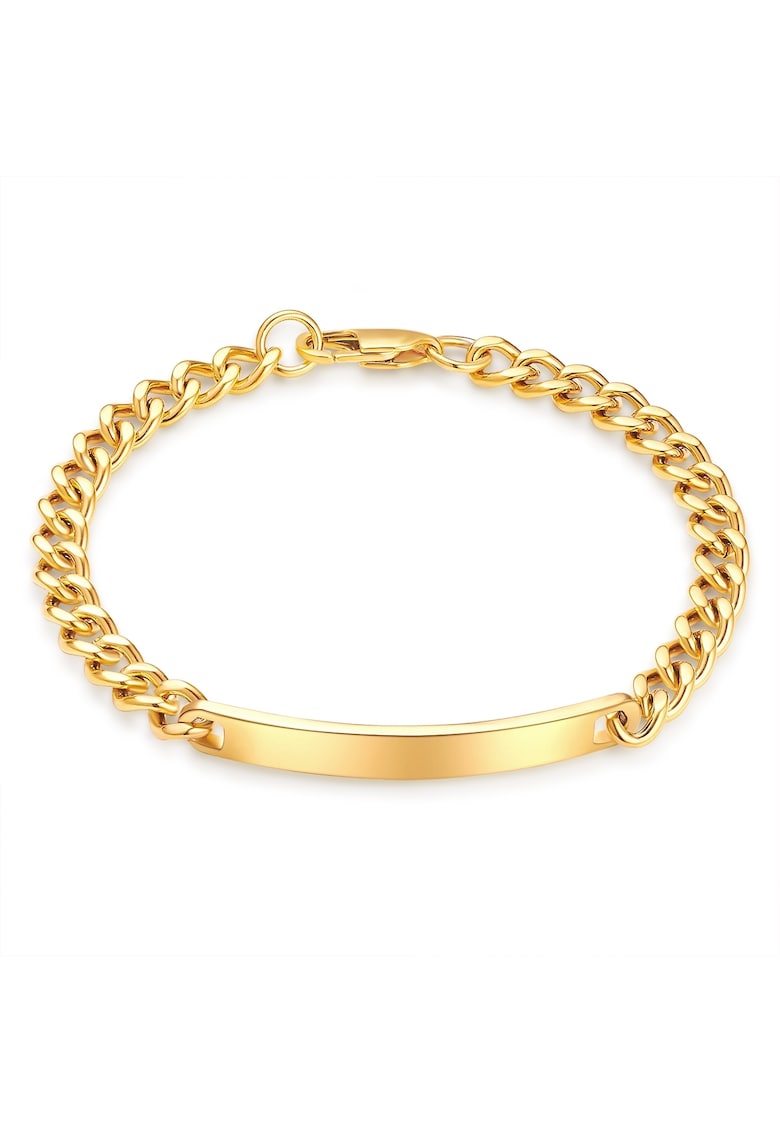 Bratara lant placata cu aur de 14K