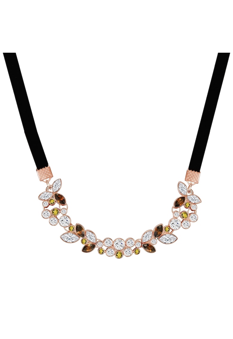 Colier-chocker de catifea placat cu aur de 14K - Auriu rose