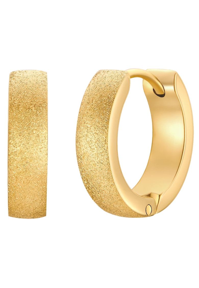 Cercei placati cu aur de 14K - Auriu