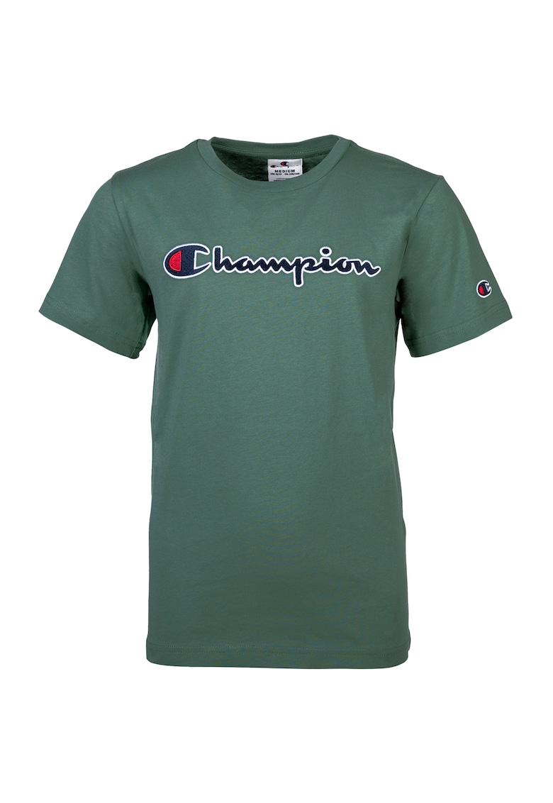 Tricou cu logo - Verde aquamarin