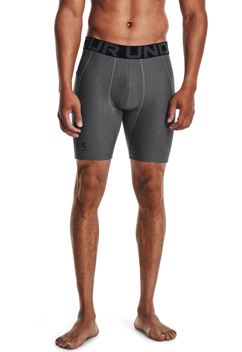 Colanti scurti de compresie pentru fitness HeatGear® - Gri inchis