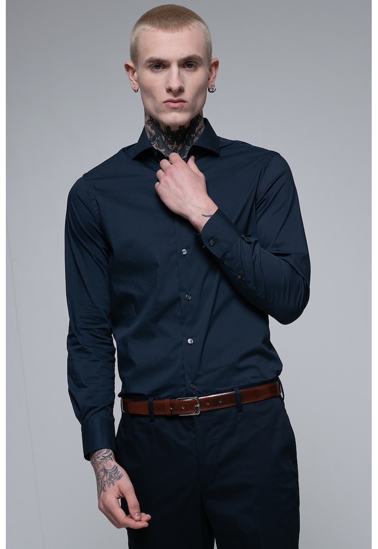 Oferte la Camasa slim-fit - Albastru ultramarin