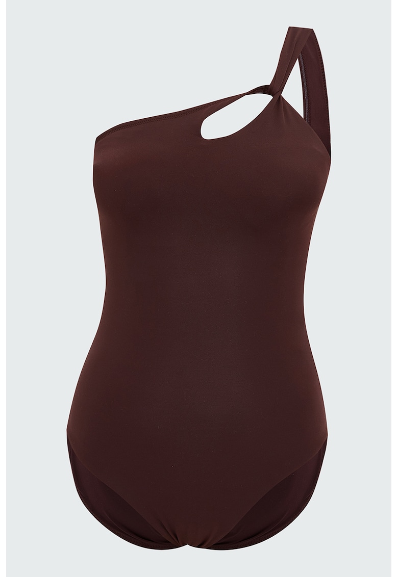 Oferte la Costum de baie intreg cu decupaj - Visiniu