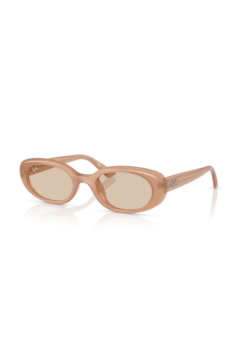 Oferte la Ray Ban - Ochelari de soare ovali cu logo - Bej
