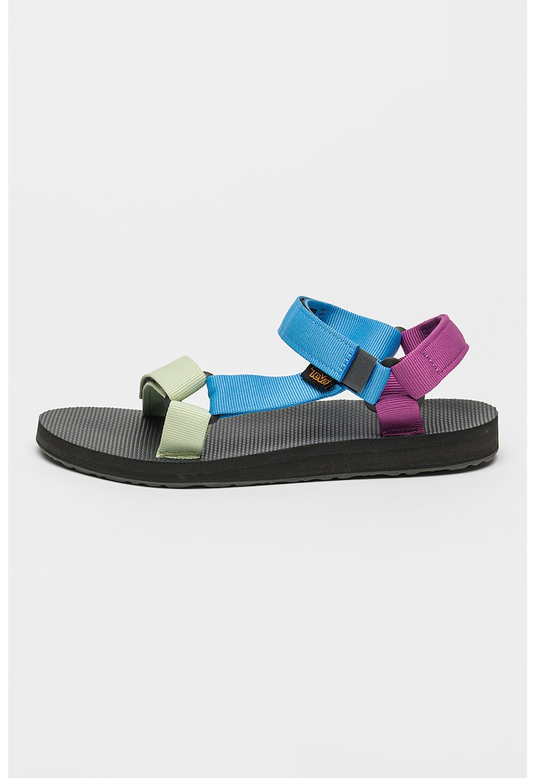 Oferte la Sandale wedge din material textil cu velcro Original Universal