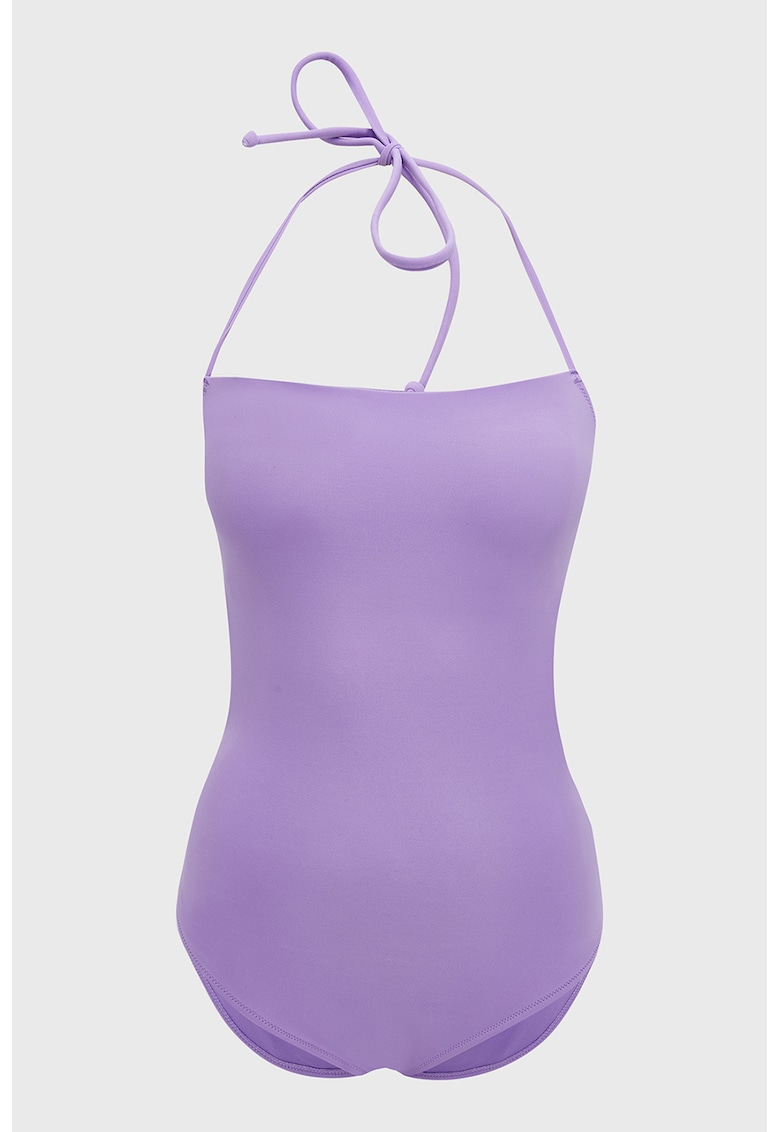 Oferte la Costum de baie intreg cu decupaje laterale - Lila