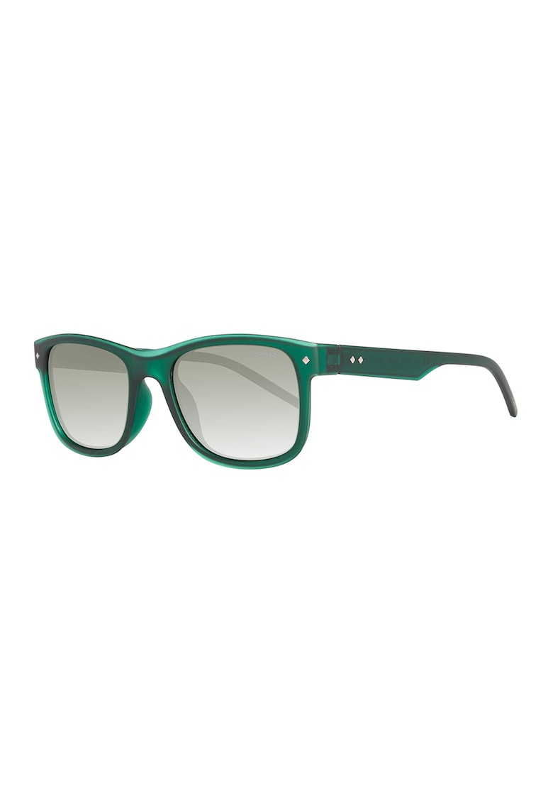 Oferte la Ochelari de soare patrati cu lentile polarizate - Verde inchis