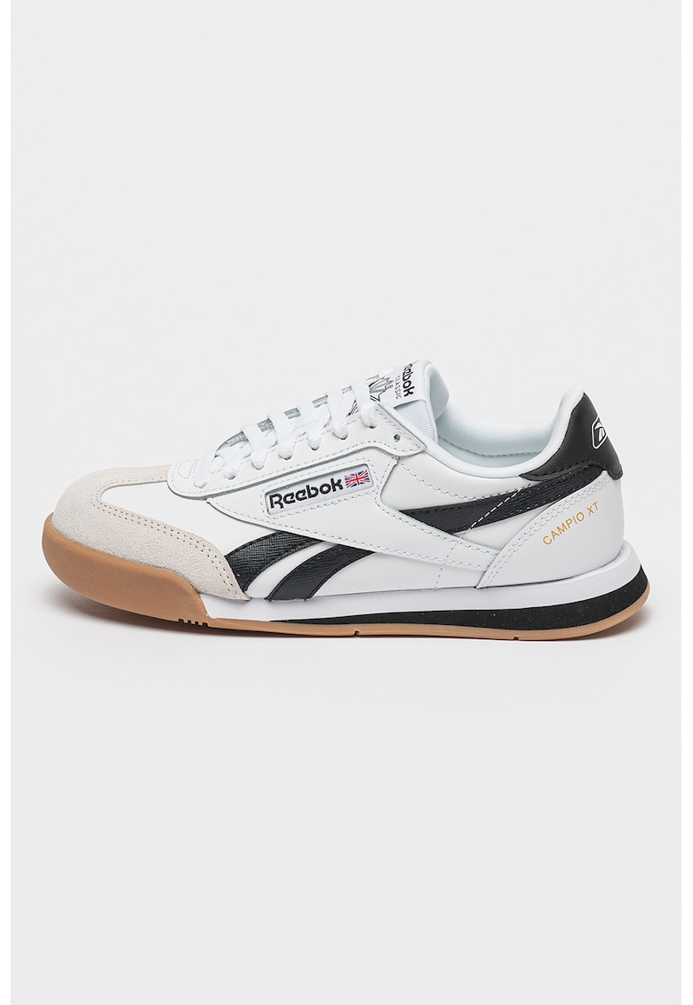 Oferte la Pantofi cu piele intoarsa - pentru tenis Campio - Alb/Negru