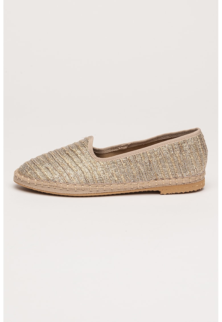 Oferte la Pantofi loafer stralucitori Monaco - Auriu/Argintiu