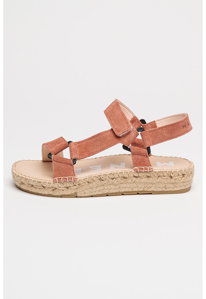 Oferte la Sandale cu inchidere velcro Hamptons - Roz prafuit