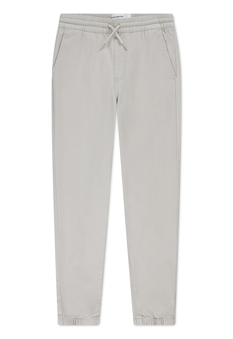 Pantaloni de trening uni cu snur - Bej