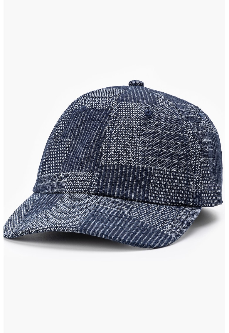 Sapca baseball cu logo brodat Essential - Alb/Bleumarin