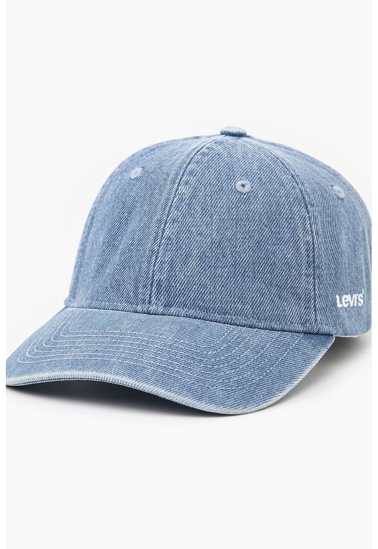 Sapca baseball cu logo brodat Essential - Albastru pastel
