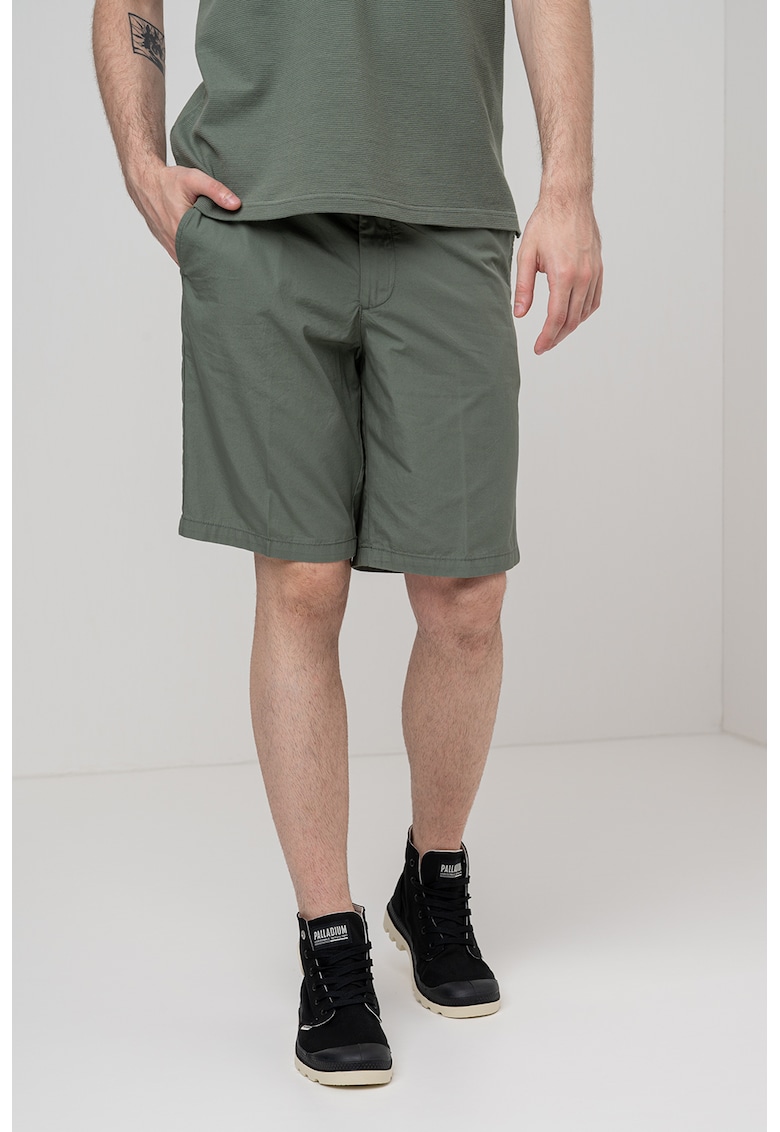 Pantaloni scurti regular fit - Gri cenusiu